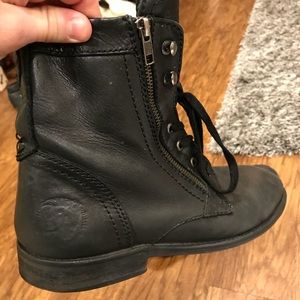 Diesel black boots